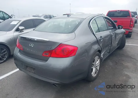 2013 Infiniti G37 Journey from USA, damaged, VIN JN1CV6AP5DM726161
